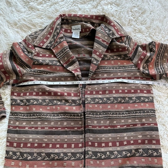 Vintage Bonworth Patterned Jacket Size Medium - Picture 6 of 7